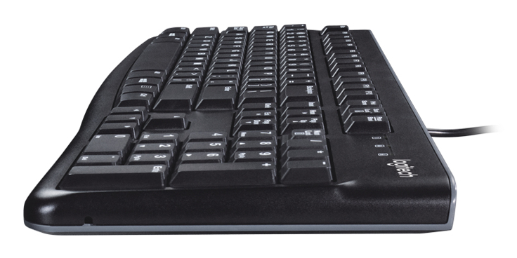 Clavier Logitech K120 USB Touches ultra plates Pavé numérique Filaire - vue 3