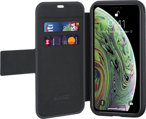 Robusto guscio fitness per Apple iPhone X/XS, nero