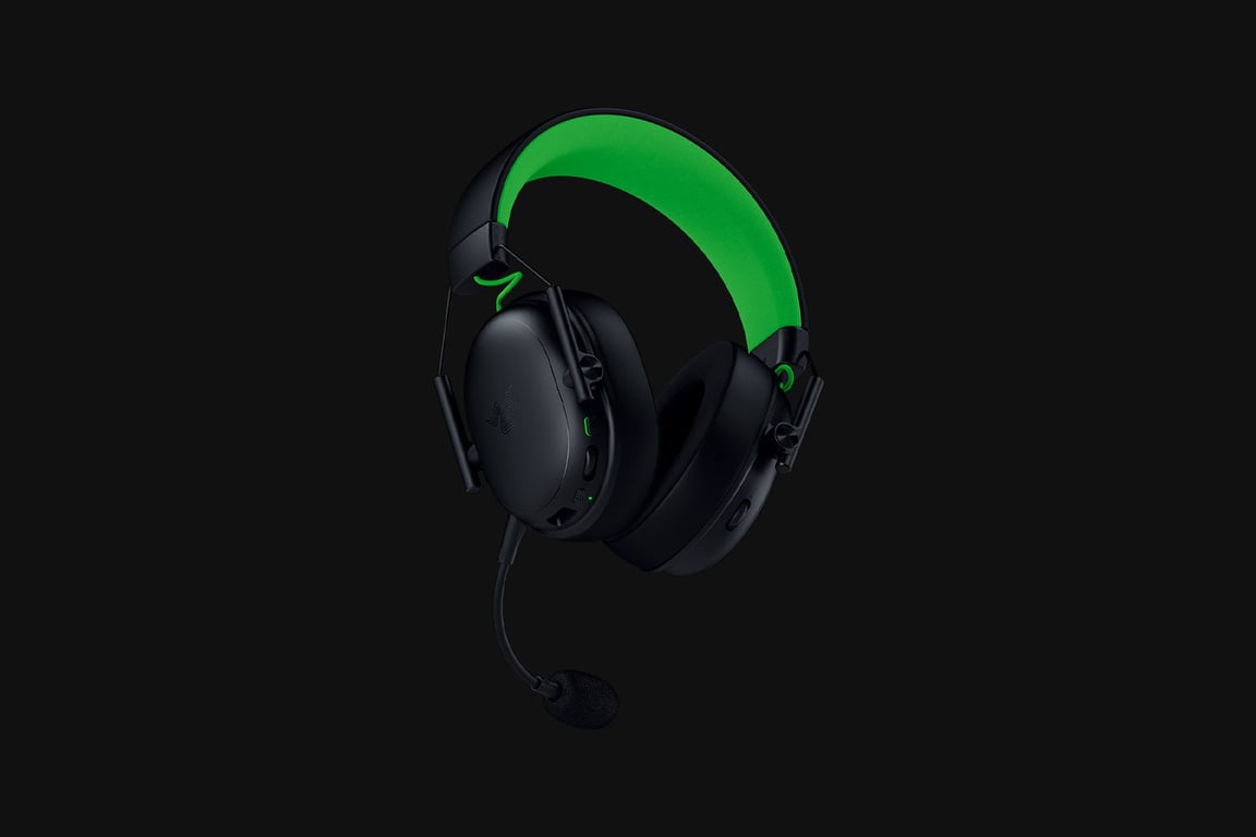 Razer BlackShark V3 X HyperSpeed pour Xbox Casque sans Fil pour ’Esport Ultra léger 270 g Haut parleurs de 50 mm Micro Amovible HyperSpeed 2 4 GHz et Bluetooth XboxPC | - vue 4