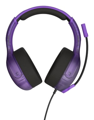 Turtle Beach Airlite Fit Casque de Jeu Filaire Ghost Violet sous Licence Officielle pour Toutes Les Nintendo Switch - Microphone à Bascule et Silencieux, Oreillettes de Confort supérieur