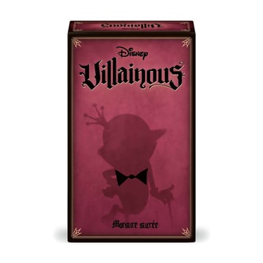 Extension de jeu en boîte Ravensburger Disney Villainous Morsure Sucrée - Extension autonome 2 joueurs - Magenta foncé