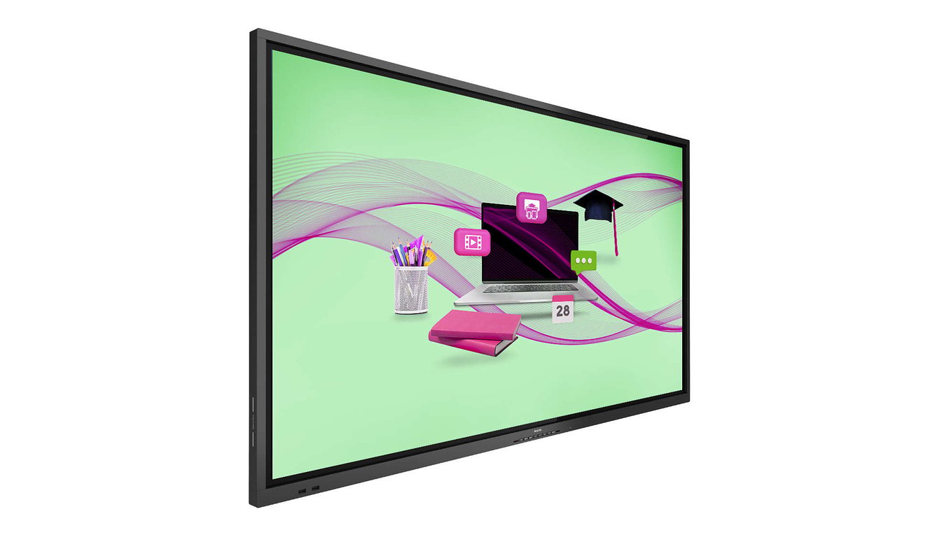 Écran plat LCD Philips 65BDL4052E E Line 65 4K UHD Tactile touch