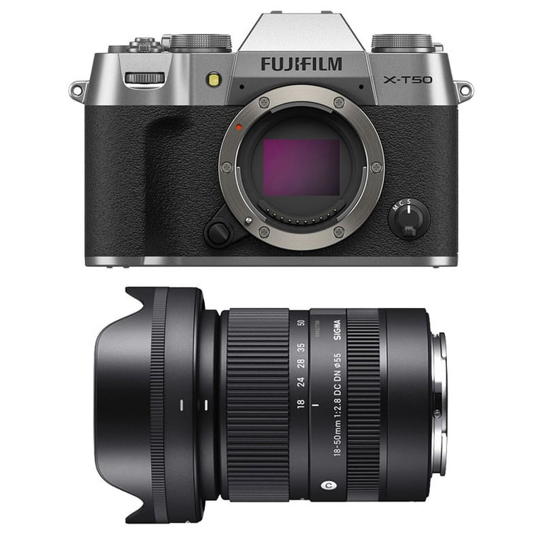 FUJIFILM X T50 + SIGMA 18 50 Garanti