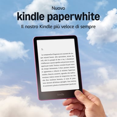 Amazon Kindle Paperwhite Lector de libros electrónicos Pantalla táctil 16 GB Wifi Rosa