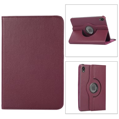 Housse Samsung Galaxy Tab A9 8,7 pouces rotative violette - Etui Pochette violet Tab A9 coque protection 360 degrés