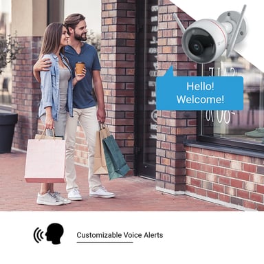 EZVIZ C3W Pro Bullet (forma) Telecamera di sicurezza IP per esterni 2560 x 1440 pixel Soffitto/parete