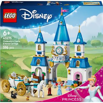 Disney Princess 43275 Le château de Cendrillon et la calèche - Neuf