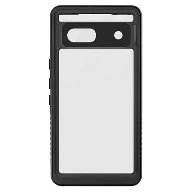 Redpepper Funda impermeable IP68 para Google Pixel 7a Protección total Negro transparente