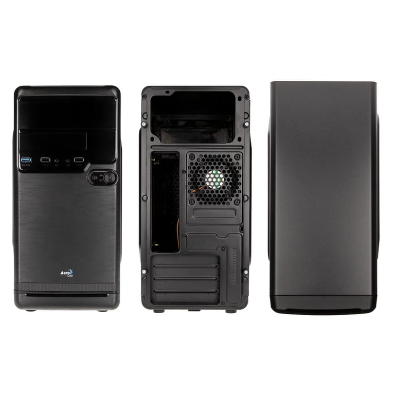 AeroCool PGS Q Series QS 182 Tour mini ITX pas d'alimentation ATX / PS2 USBAudio - vue 4