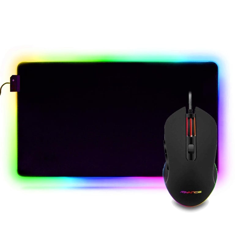 Kit Gamer GTA 210 et Tapis de gaming RGB Neuf