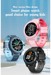 Smartwatch infantil Valdus D36, pantalla IPS de 1,28 pulgadas, 500 mAh, SOS, negro