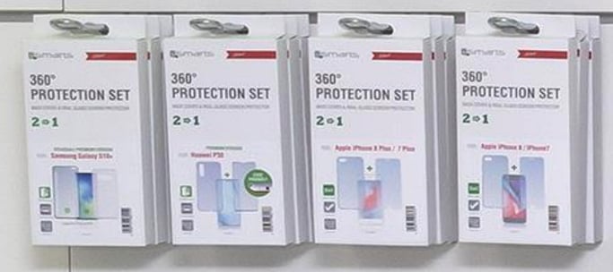 4smarts 360° Premium Protection coque de protection pour téléphones portables 16,3 cm (6.4'') Housse Transparent Huawei P40 Lite