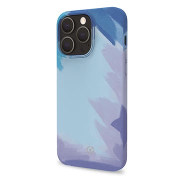 Celly WATERCOLOR iPhone 13 Pro Max funda para teléfono móvil 17 cm (6.7'') Azul