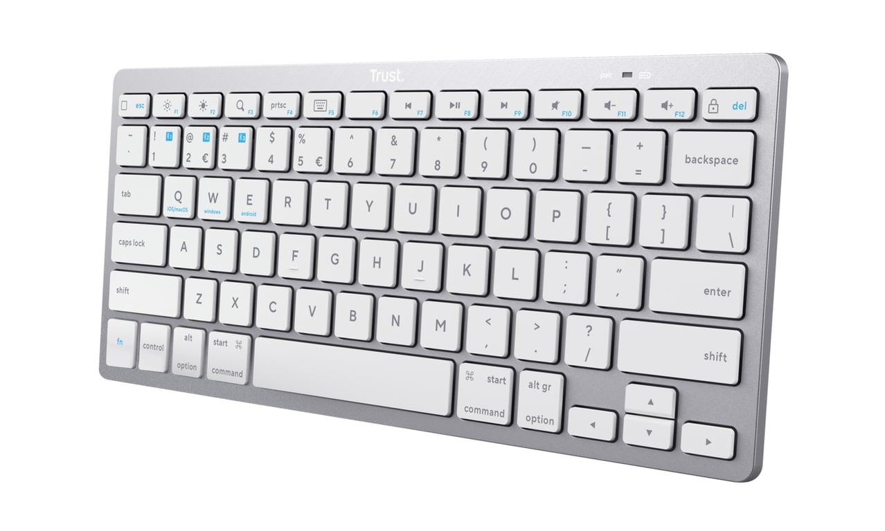 Trust 24652 clavier Universel Bluetooth QWERTY Italien Neuf