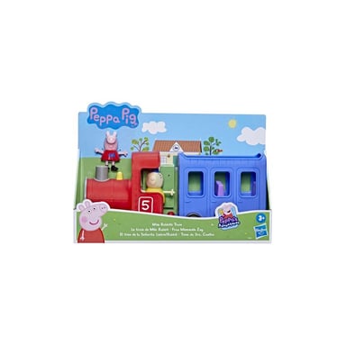 Figurines Peppa Pig Le train de Mlle Rabbit