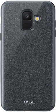 Carcasa fina y brillante para Samsung Galaxy A6 (2018), Negro