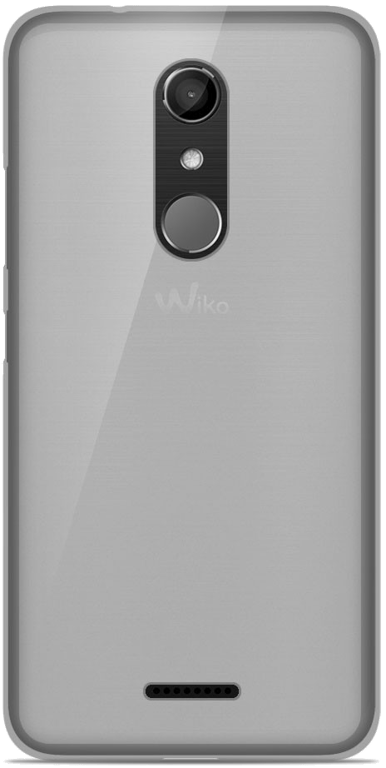 Coque silicone unie compatible Givré Blanc Wiko U Pulse