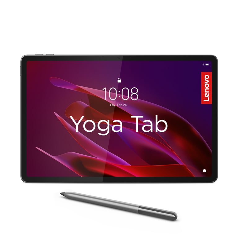 Lenovo Yoga Tab Snapdragon 256 Go 28,2 cm (11.1 ) 12 Go Wi-Fi 7 (802.11be) Android 15 Gris - Neuf