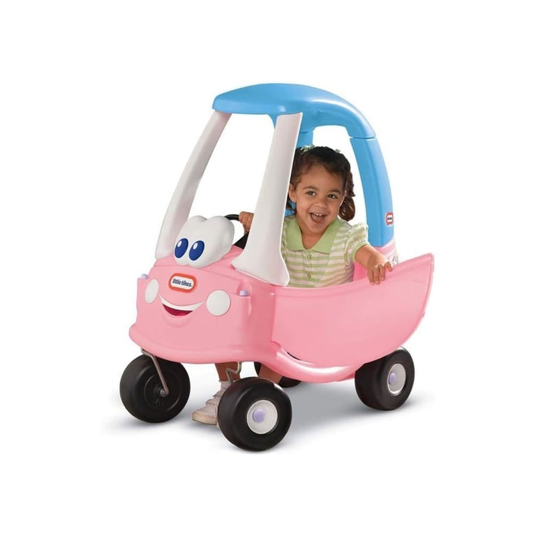 Trotteur Little Tikes Princess Cozy Coupé 2 en 1 avec klaxon et plancher amovible Neuf