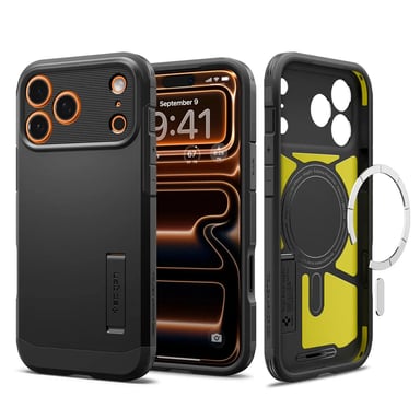 Spigen Tough Armor T (MagFit) funda para teléfono móvil 16 cm (6.3'') Negro