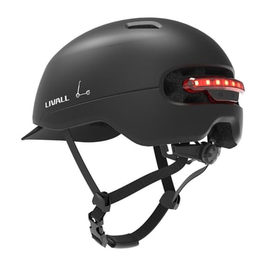 Casque vélo connecté LIVALL  C21- Eclairage intelligent - Midnight Black -Taille L