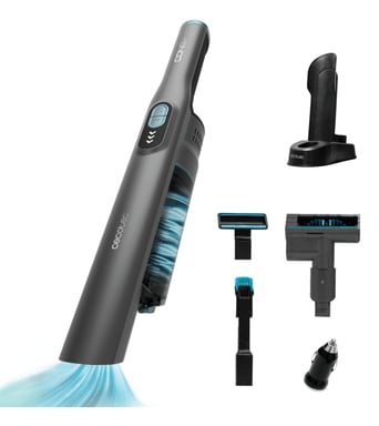 Cecotec Conga Rockstar Micro+ Clean&Car aspirateur de table Gris Sans sac
