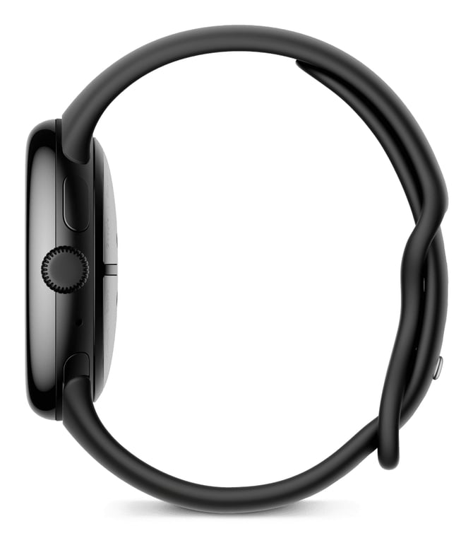 Pixel Watch 3 (Bluetooth) Boitier de 45 mm avec bracelet Noir mat - Neuf