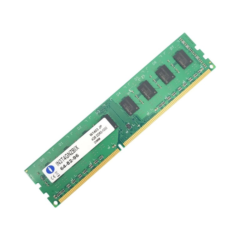 Integral 4Go Ram Ddr3 In3T4Gnzbix Dimm Pc3-10600U 2Rx8 - Très Bon État