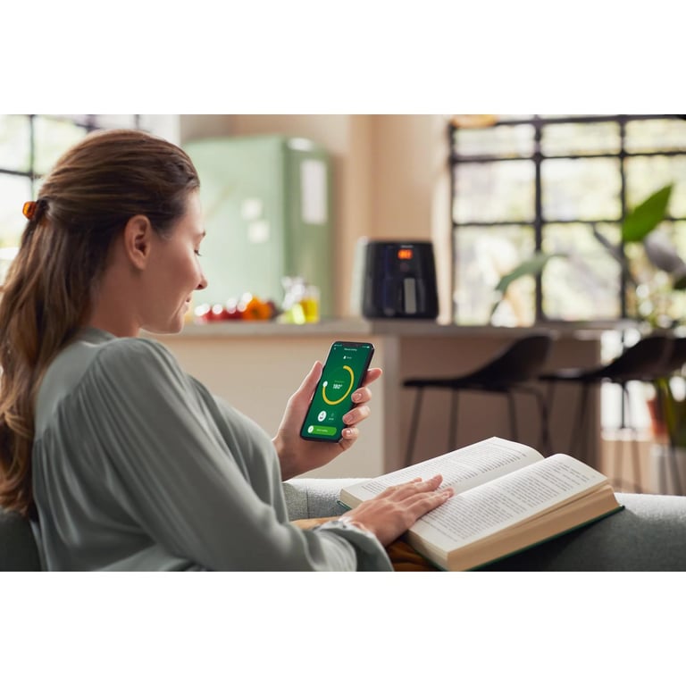 PHILIPS Friteuse 1.2 kg Essential Connected Airfryer HD9280. - vue 5