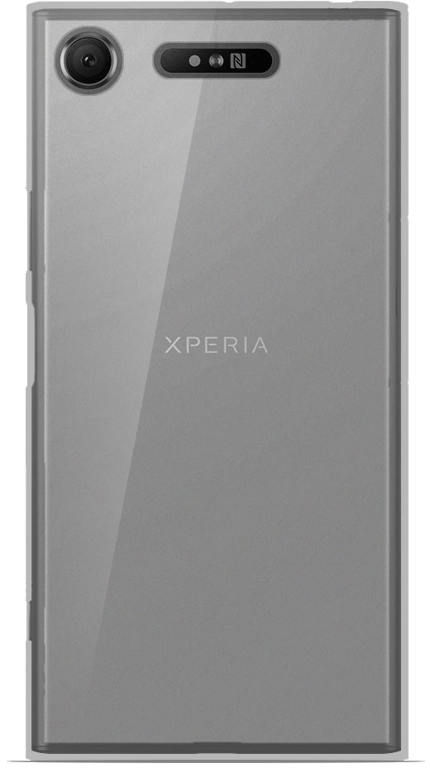 Coque silicone unie compatible Transparent Sony Xperia XZ1