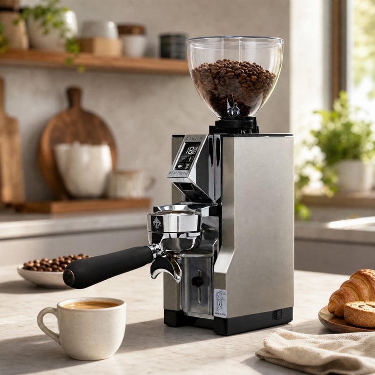 Moulin à café expresso Eureka Mignon Libra 65 All Purpose – chrome - vue 4