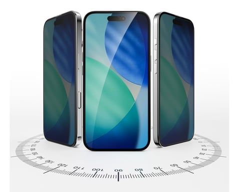 4smarts Second Glass Privacy Protector de pantalla para privacidad Apple 1 pieza(s)