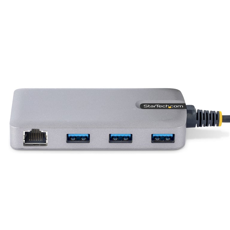 StarTech.com Hub USB C à 3 Ports 3x Ports USB A Gigabit Ethernet RJ45 USB 3.0 5Gbps Alimentation par Bus Hub USB Type C avec Câble de 30 cm Adaptateur Ethernet USB C Mini Hub USB C pour PC Portable Neuf - vue 3