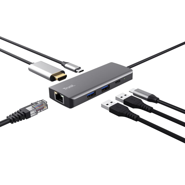 Trust Dalyx USB Type C 1000 Mbit/ Neuf - vue 3