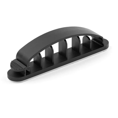 StarTech.com CDM6SCC organizador de cables Escritorio/pared Clip para cable Negro 100 pieza(s)