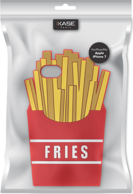 Custodia in silicone French Fries per Apple iPhone 7/8 / SE 2020