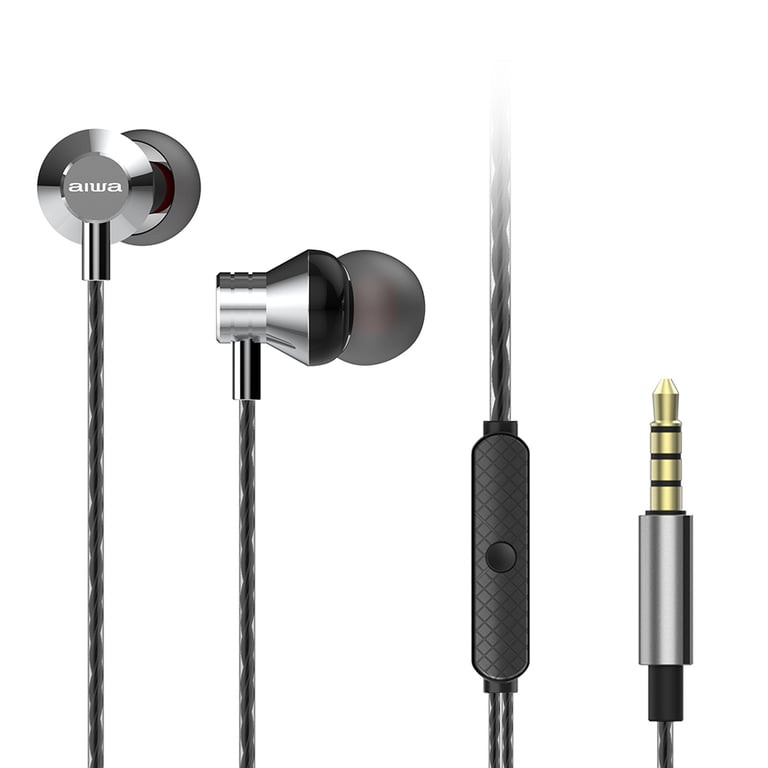 Casque Aiwa ESTM-50SL – Avec Fil, Écouteurs pour Musique, 1,2m