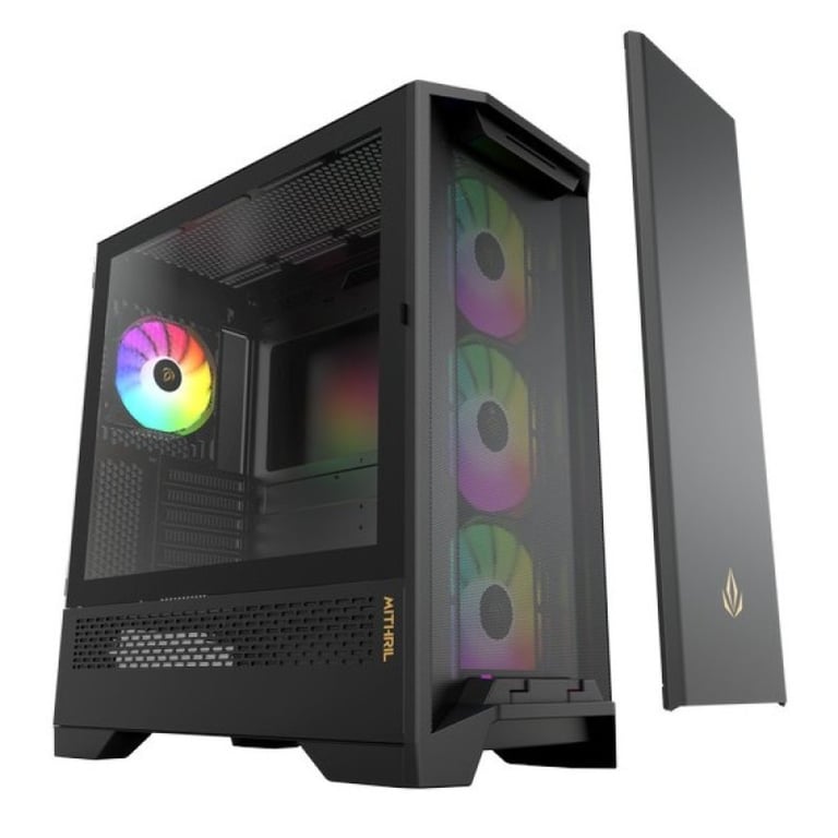 Boîtier ATX Semi Tower Forgeon Mithril Neuf - vue 4