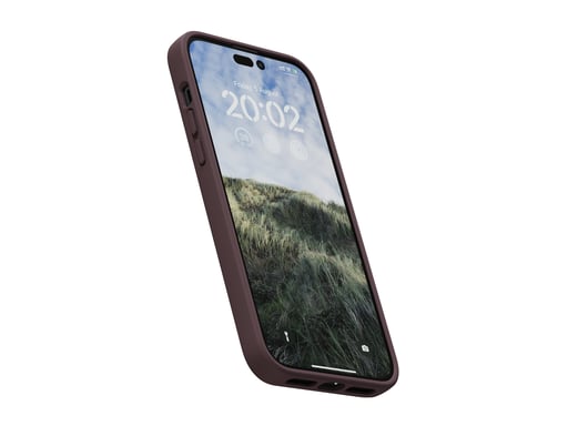 Njord byELEMENTS Genuine Leather coque de protection pour téléphones portables 17 cm (6.7'') Housse Marron Apple (brand) iPhone 14 Pro Max