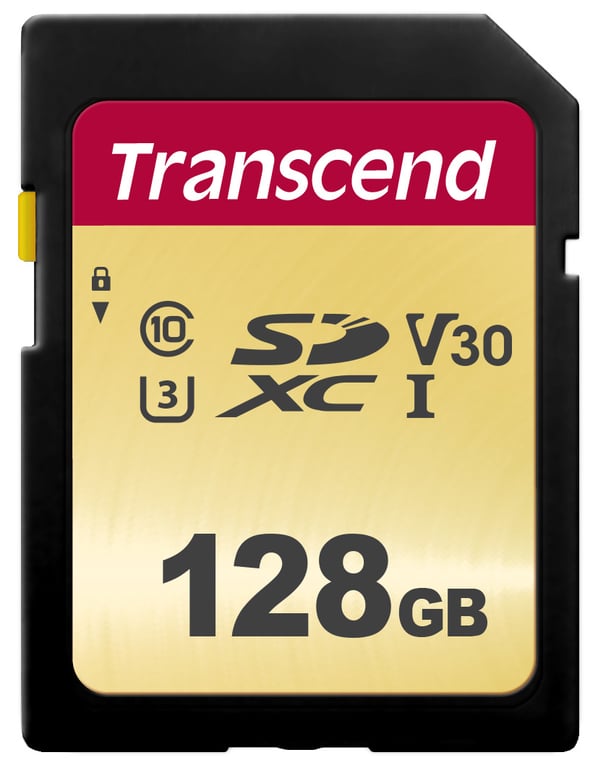 Transcend 128GB UHS-I U3 SD 128 Go SDXC Classe 10