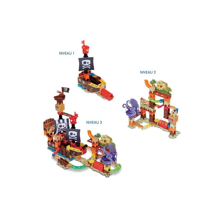 VTECH MARBLE RUSH ADVENTURES SUPER BATEAU PIRATE INTERACTIF - vue 4