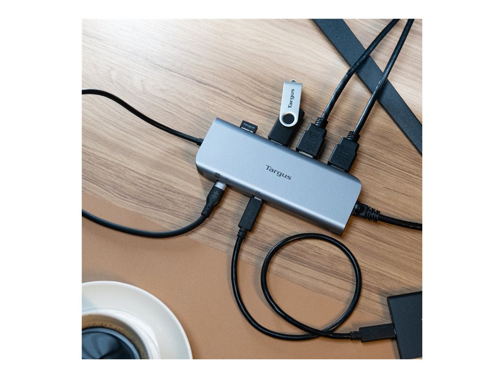 Targus DOCK427GL station d'accueil Avec fil USB 3.2 Gen 2 3.1 Gen 2 Type C - vue 3