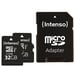 Intenso Doppelpack microSDHC 32 GB UHS-I Premium con adattatore SD - SD ad alta capacità (MicroSDHC) 32 GB Classe 10