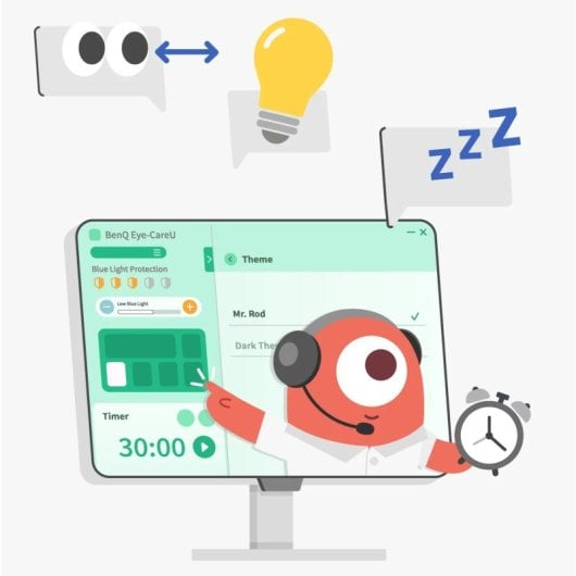 BenQ 27 LED GW2791 - vue 3