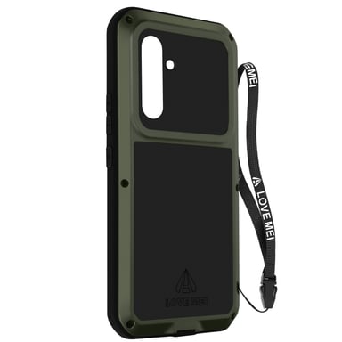 Coque pour Samsung Galaxy A54 5G Intégrale Antichoc Antichute Etanche Kaki