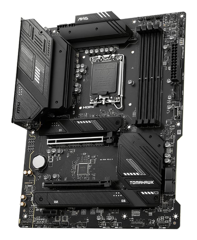 MSI MAG B760 TOMAHAWK WIFI Noir - vue 8