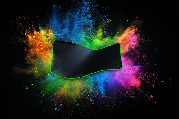 Tappetino per mouse da gioco Razer Goliathus Chroma Nero