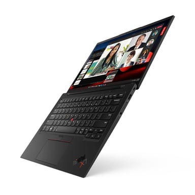 Lenovo ThinkPad X1 Carbon Gen 11 Intel® Core™ i7 i7-1355U Ordinateur portable 35,6 cm (14'') WUXGA 32 Go LPDDR5-SDRAM 1 To SSD Wi-Fi 6E (802.11ax) Windows 11 Pro Allemand Noir