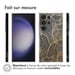 imoshion Coque Design pour Samsung Galaxy S24 Ultra - Golden Leaves Transparent
