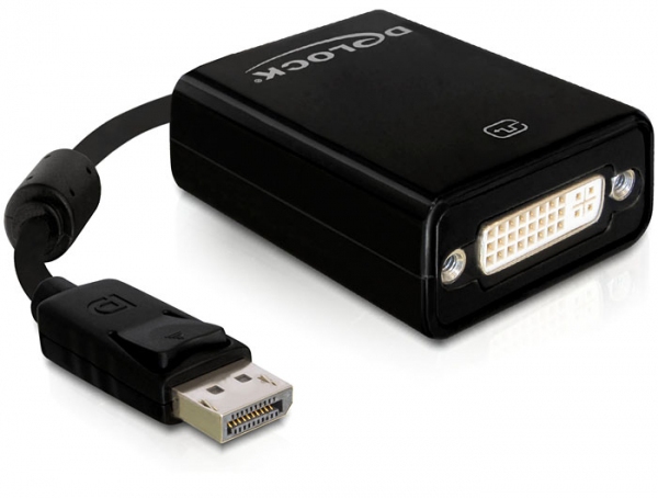 DeLOCK 61847 câble vidéo et adaptateur 0 125 DisplayPort DVI I Neuf